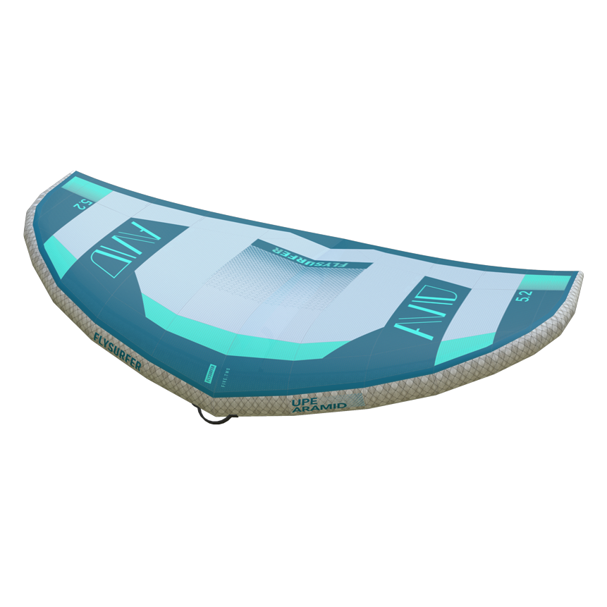 Flysurfer AVID 5.2 – wing z BOOM ročajem rendering