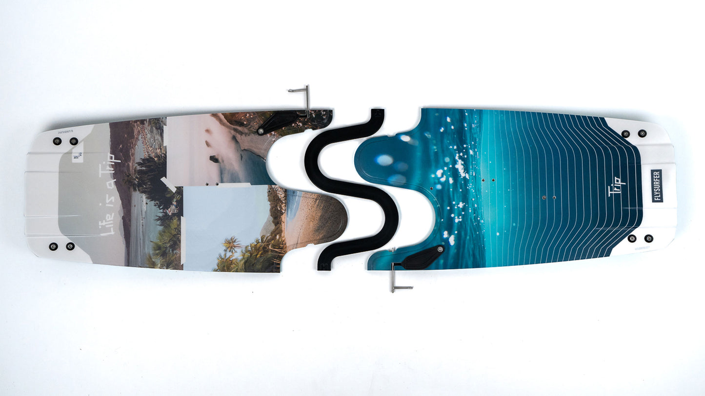 TRIP³ toolless split construction